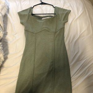 Olive mini dress